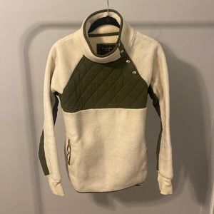 Abercrombie quarter zip sweatshirt